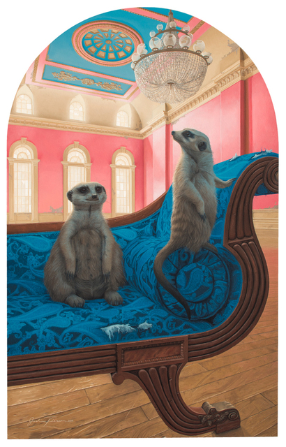 Josh Tiessen, ‘Meerkat Manor’, 2019, Jonathan LeVine Projects