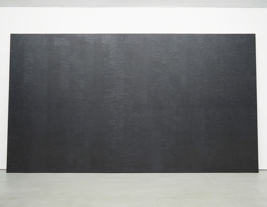 Maria Taniguchi, Untitled, 2015
Acrylic on canvas, 304 x 545 x 4,5 cm
Exhibition view at carlier | gebauer, 2015 Maria Taniguchi, Untitled, 2015
Acrylic on canvas, 304 x 545 x 4,5 cm
Exhibition view at carlier | gebauer, 2015