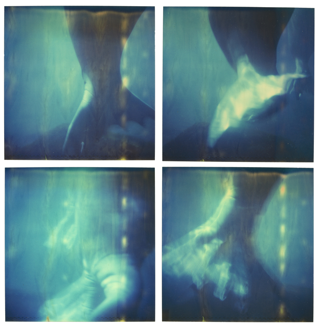 Stefanie Schneider, ‘Blue - Stay, 21st Century, Contemporary, Polaroid, Photography, Color’, 2006, Photography, Analog C-Prints, printed by the artist on Fuji Archive Crystal Paper, based on 4 Polaroids, mounted on Aluminum (3mm) with matte UV-Protection, Instantdreams