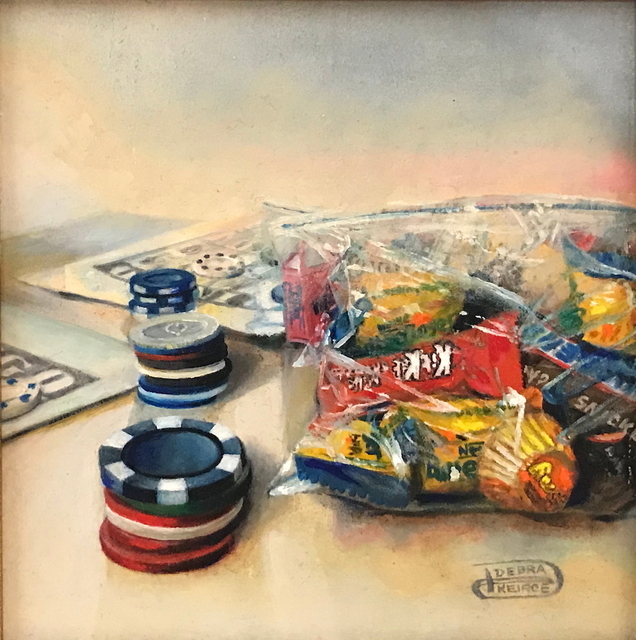 Debra Keirce, ‘Candy Bag Bingo’, 2019, Painting, Oil, The Galleries at Salmagundi