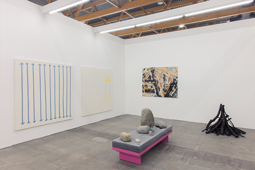 Exhibition view Art Brussels 2015. Galerie Valentin, Paris. A solo show by Jean-Baptiste Bernadet and a group show with: Cécile Bart, Dominique Ghesquière, Stephen Felton, Laurent Grasso, David Renggli, Graham Wilson. © Hugard & Vanoverschelde / Courtesy of the artists and Valentin, Paris. Exhibition view Art Brussels 2015. Galerie Valentin, Paris. A solo show by Jean-Baptiste Bernadet and a group show with: Cécile Bart, Dominique Ghesquière, Stephen Felton, Laurent Grasso, David Renggli, Graham Wilson. © Hugard & Vanoverschelde / Courtesy of the artists and Valentin, Paris.