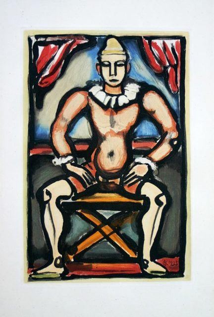 Georges Rouault, ‘Cirque de l'Etoile Filante: Enfant de la Balle’, 1935, Denis Bloch Fine Art