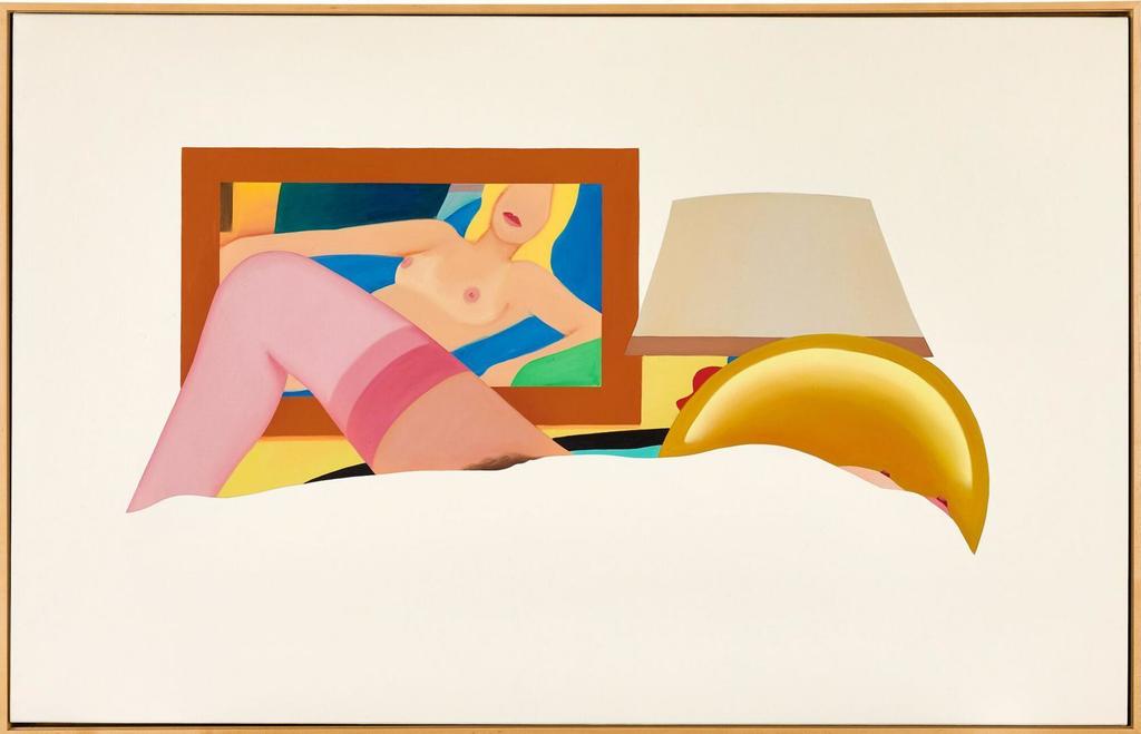 Tom Wesselmann - STUDY FOR DROP OUT NUDE