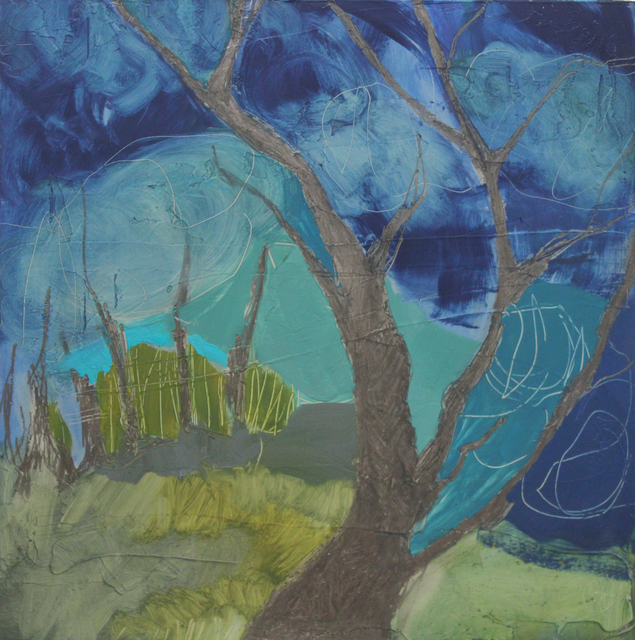 Rachelle Krieger, ‘Near Night I’, 2011, Painting, Oil and graphite on board, Susan Eley Fine Art