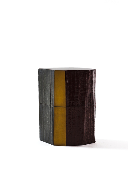Jihei Murase, ‘Hatchet shaved tame-nuri lacquer tea caddy’, 2017, Design/Decorative Art, Lacquer, Ippodo Gallery