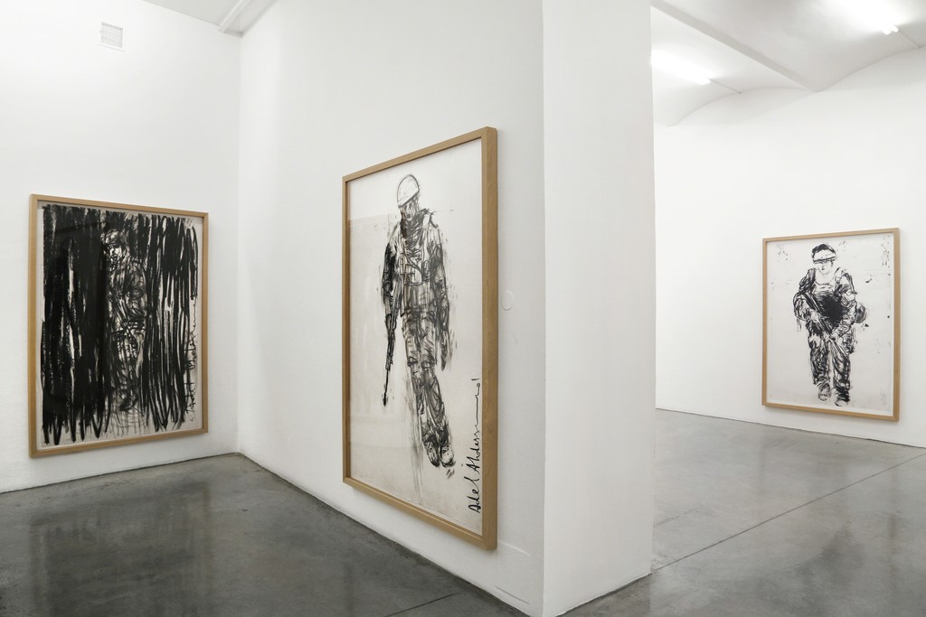 Adel Abdessemed Installation view Soldaten, 2015 Adel Abdessemed Installation view Soldaten, 2015