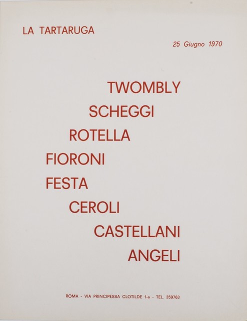 Various Artists, ‘Group exhibit’, 1970, Finarte