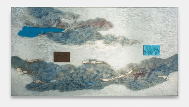 Yang Xinguang 杨心广, ‘Beautiful Plant No. 6’, 2019, Installation, Stainless steel, soil, plants, oil paint, Beijing Commune