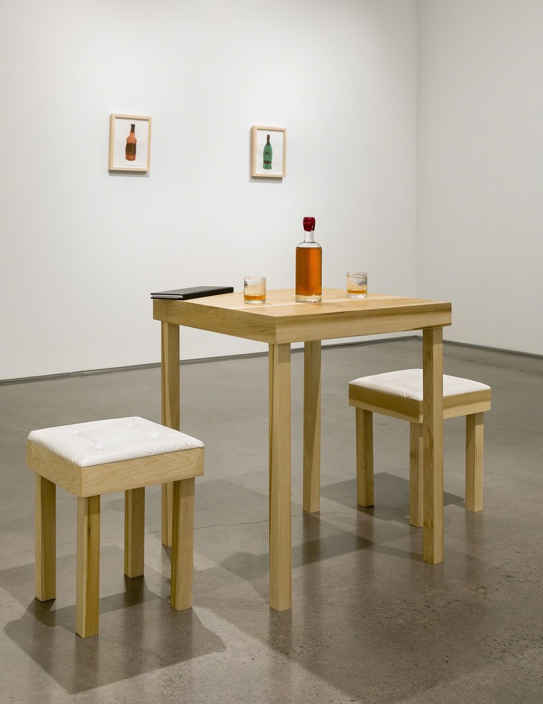 Installation view: MK Guth: Shout, Recount, Get Drunk, 2016. Photo by Etienne Frossard. Installation view: MK Guth: Shout, Recount, Get Drunk, 2016. Photo by Etienne Frossard.