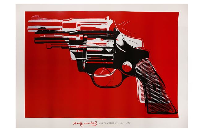 Andy Warhol, ‘Gun - The Warhol Collection’, 1981, Print, Giclée print, Chiswick Auctions