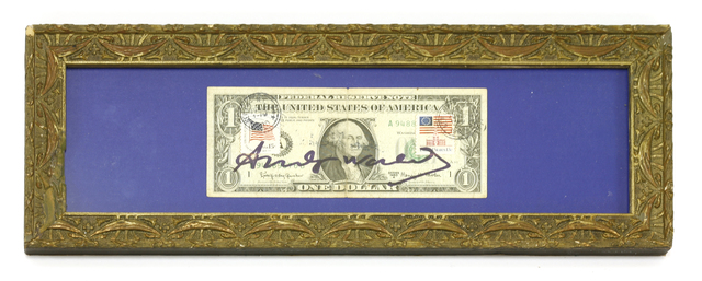 Andy Warhol, ‘Dollar Bill’, Sworders