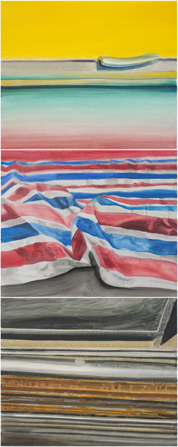 Guo Hongwei 郭鸿蔚, ‘Flags 国旗’, 2016, Painting, Oil on linen 布面油画, Chambers Fine Art