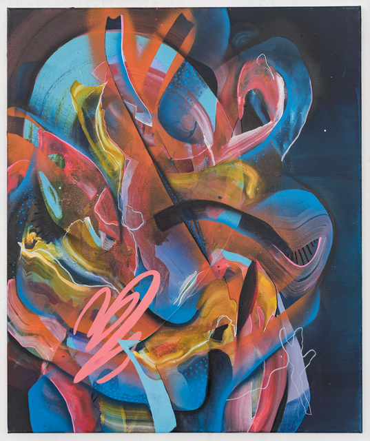 Julia Benz, ‘Lightning’, 2018, Painting, Mixed media, Fousion Gallery