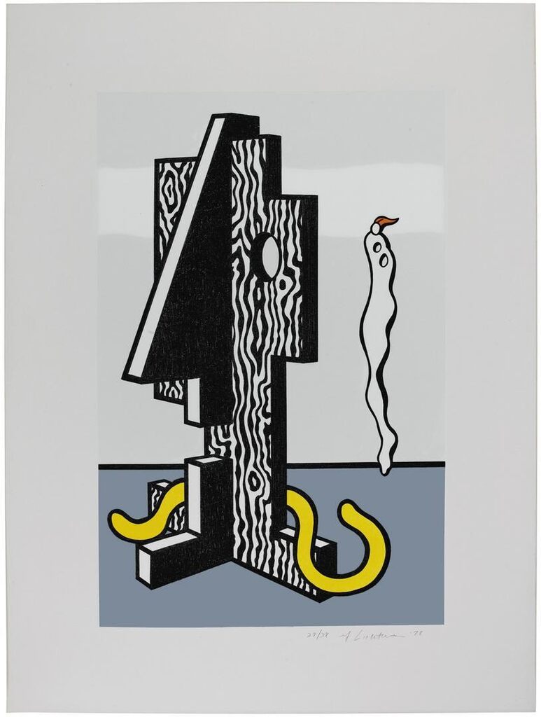 Roy Lichtenstein - Figures, from Surrealist Series