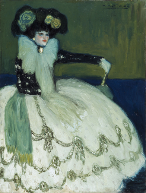 Pablo Picasso, ‘Mujer en azul (Woman in Blue)’, 1901, Museo Reina Sofía