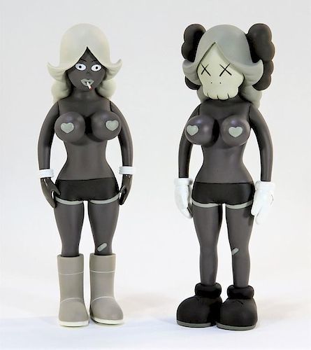 KAWS, ‘THE TWINS (GREY)’, 2006, Dope! Gallery