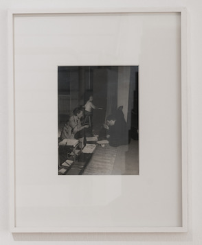 Umbo, ‘Oskar Schlemmer, Werner Siedhoff and two more Members of the Bauhaus Theater’, 1928/29, PRISKA PASQUER