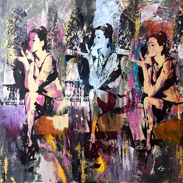 Pietro Adamo, ‘Evening Shades’, 2017, Painting, Acrylic on Canvas, Art Leaders Gallery