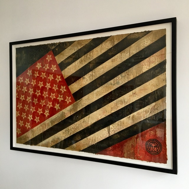 Shepard Fairey, ‘Flag’, 2010, Galerie C.O.A