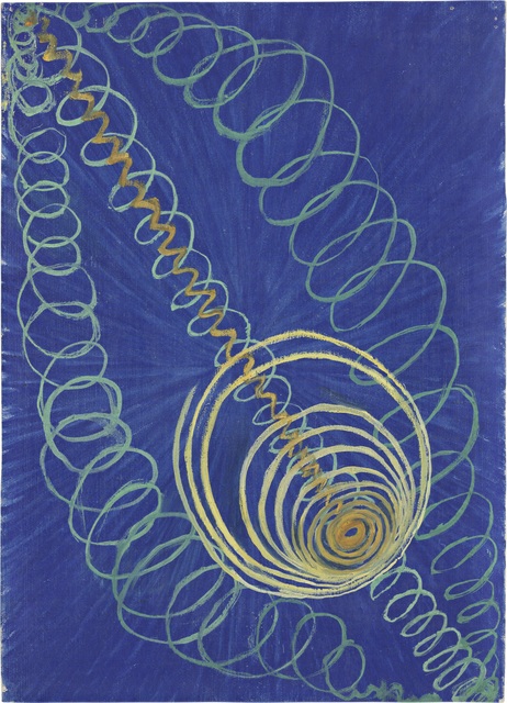 Hilma af Klint, ‘Group I, Primordial Chaos, No. 16 (Grupp 1, Urkaos, nr 16), from The WU/Rose Series (Serie WU/Rosen)’, 1906-1907, Guggenheim Museum