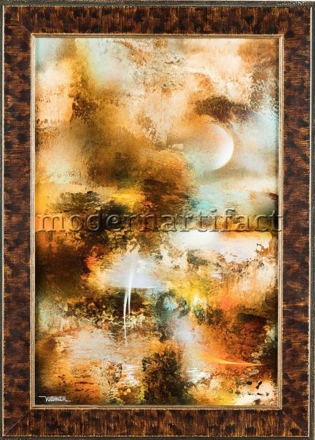 Leonardo Nierman, ‘Original Oil Painting on Masonite Famous Artist Moonlight’, 1900-2010, Modern Artifact