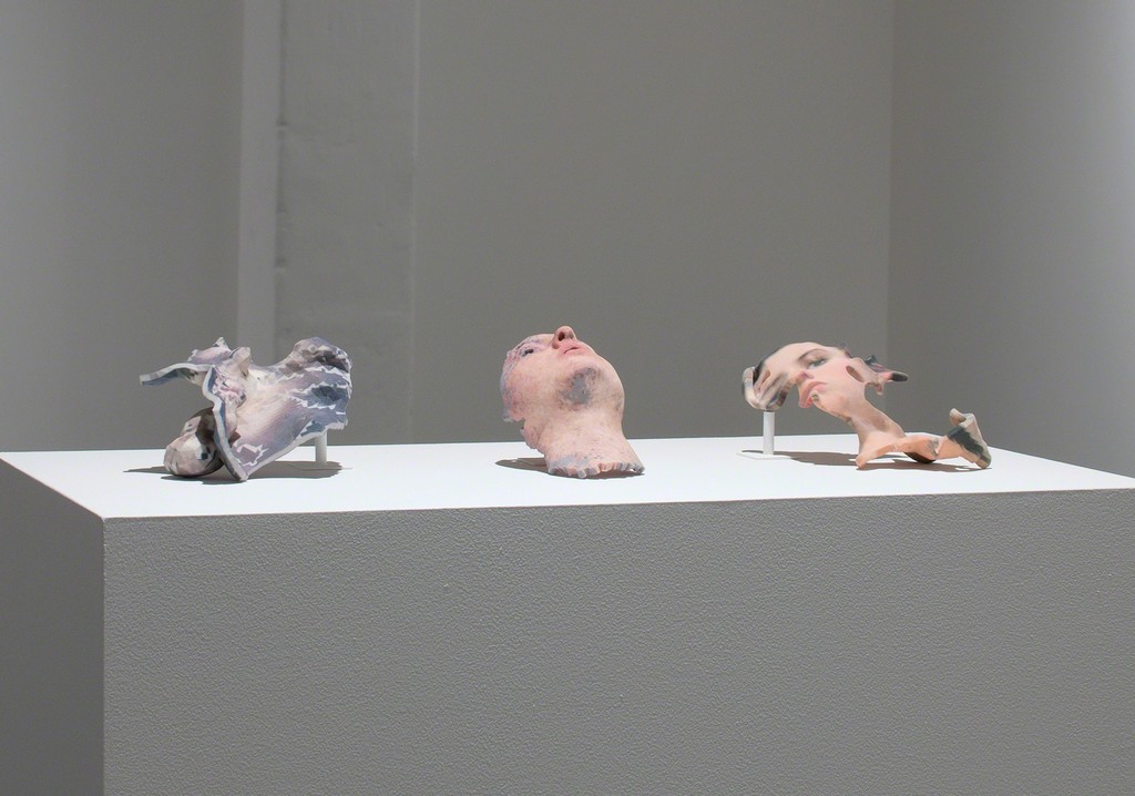 Replicants by Lorna Barnshaw, 3D printed self-portraits created using three different rendering tools. Replicants by Lorna Barnshaw, 3D printed self-portraits created using three different rendering tools.