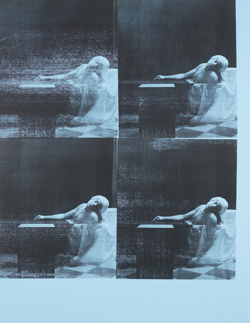 Gavin Turk, ‘Marat Pale Blue’, 2016, Galerie Krinzinger