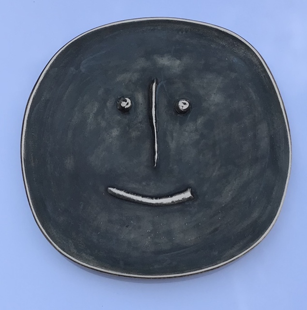 Pablo Picasso, ‘Patinated face (A.R. 441)’, 1959, Design/Decorative Art, White earthenware clay, engobe and patina decoration, scraped relief, Invertirenarte.es