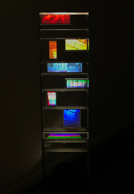 Pascale Gauchet, ‘Random Memories’, 2016, Sculpture, Sculpture with eight hologram panels, Wallplay