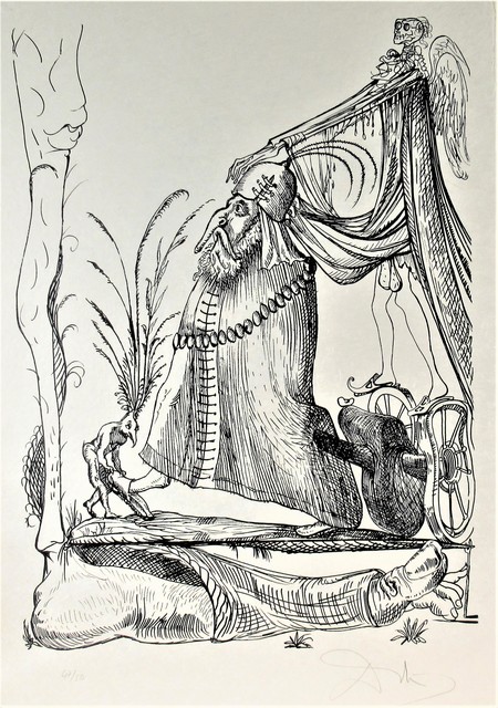 Salvador Dalí, ‘Les Songes Drolatiques De Pantagruel’, 1973, Joseph Grossman Fine Art Gallery