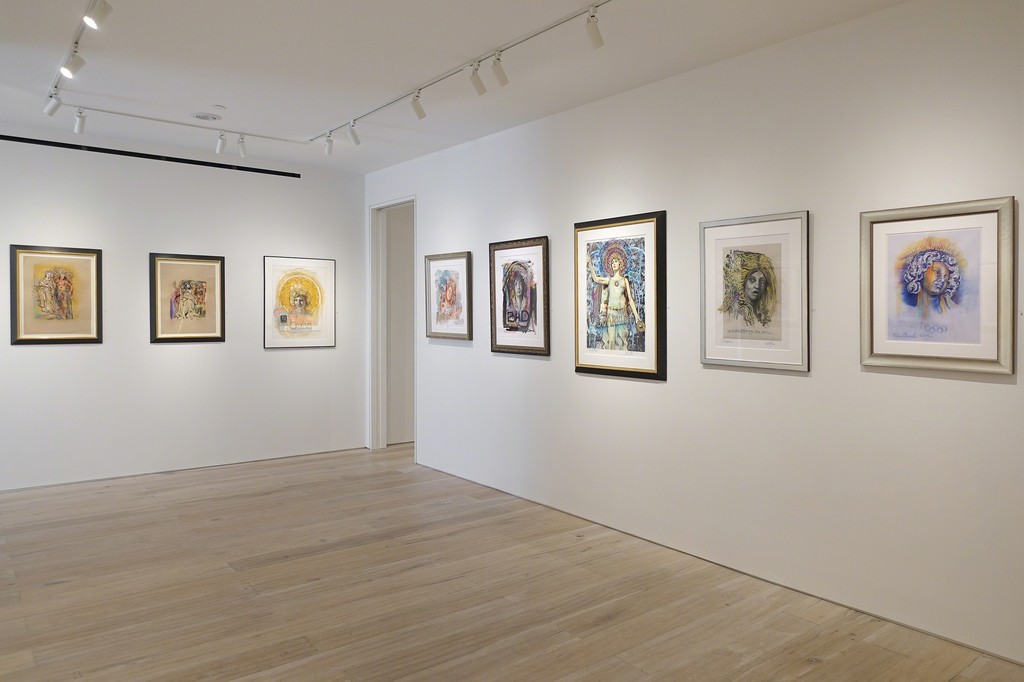 Audrey Flack: Master Drawings from Crivelli to Pollock - Installation view Audrey Flack: Master Drawings from Crivelli to Pollock - Installation view