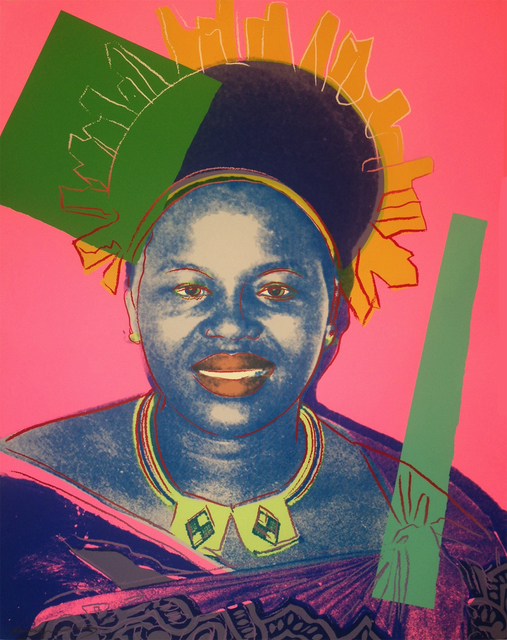Andy Warhol, ‘Queen Ntombi Twala of Swaziland (FS II.346) - TP’, 1985, Revolver Gallery