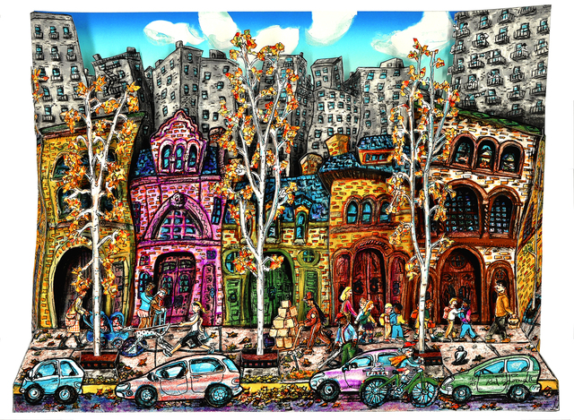 Red Grooms, ‘The Carriage Trade’, 2015, Shark's Ink.