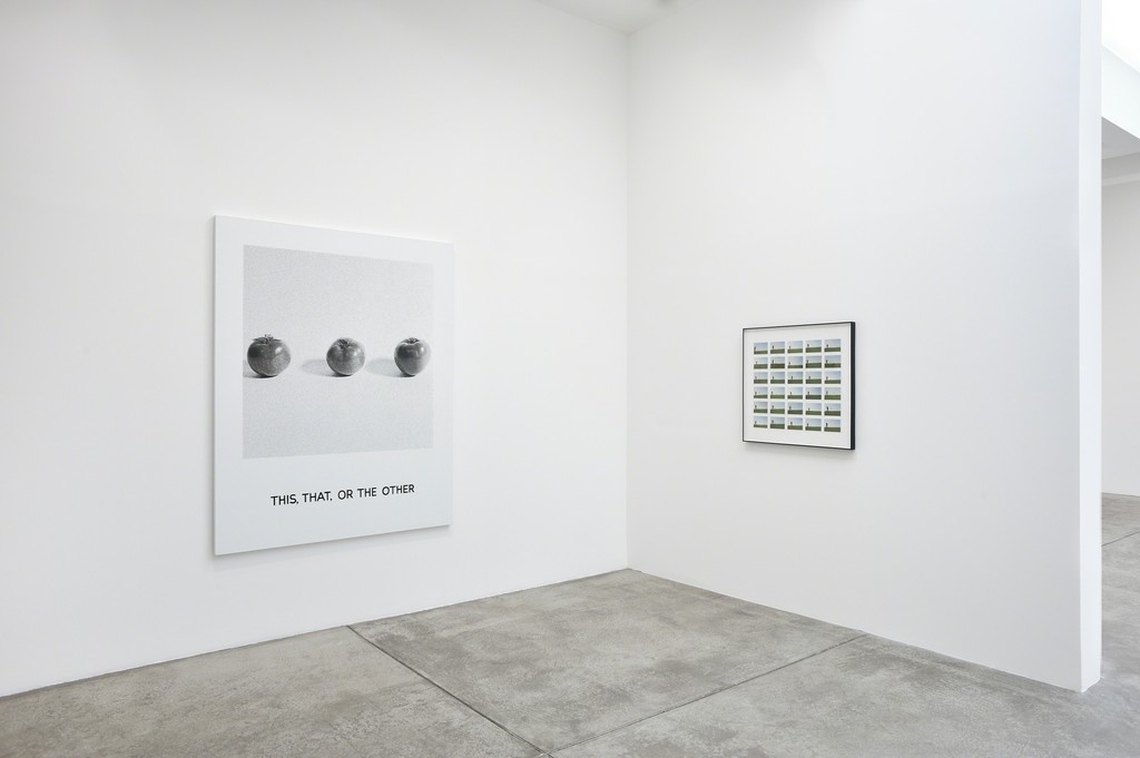 John Baldessari: Early Work, Installation View, Galerie Marian Goodman, Paris, February 28 - April 11, 2015 John Baldessari: Early Work, Installation View, Galerie Marian Goodman, Paris, February 28 - April 11, 2015