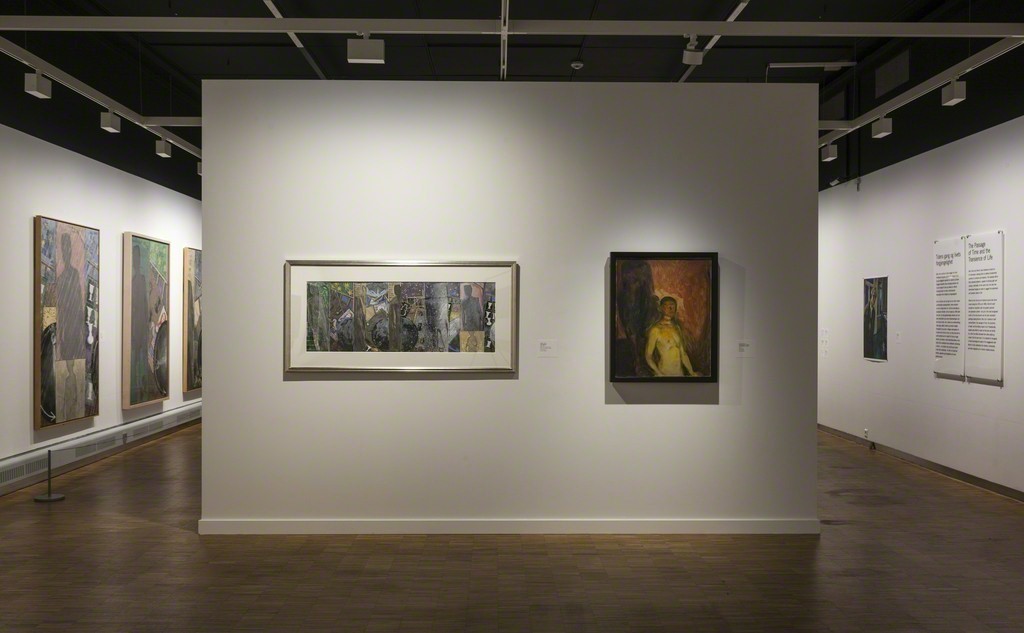 Installation photograph from Jasper Johns & Edvard Munch: Love, Loss, and the Cycle of Life Installation photograph from Jasper Johns & Edvard Munch: Love, Loss, and the Cycle of Life