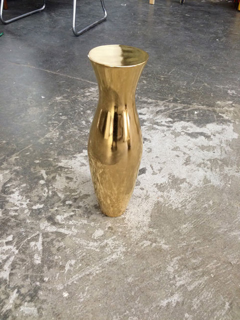 Claudia Wieser, ‘Untitled’, 2016, Sculpture, Gold leafed Wood., Casado Santapau