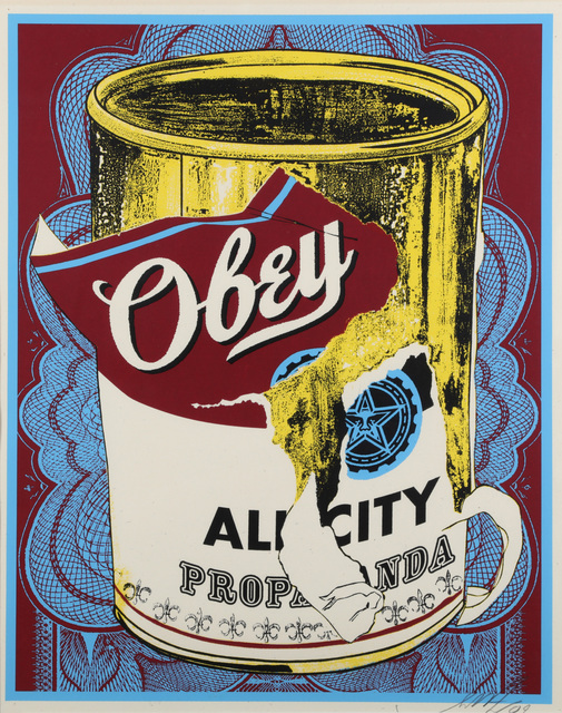Shepard Fairey, ‘Soup Can III’, 2009, Chiswick Auctions