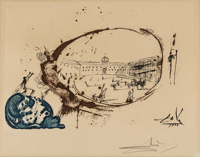 Salvador Dalí, ‘Visión del Paraíso (M & L 800d; Field 73-1-K)’, 1975, Forum Auctions