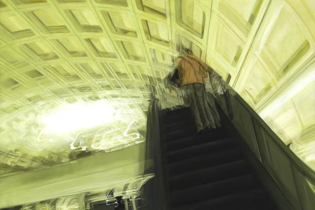 Rosalyn Bodycomb, ‘DC Metro XI’, 2018, Painting, Oil on panel, Conduit Gallery