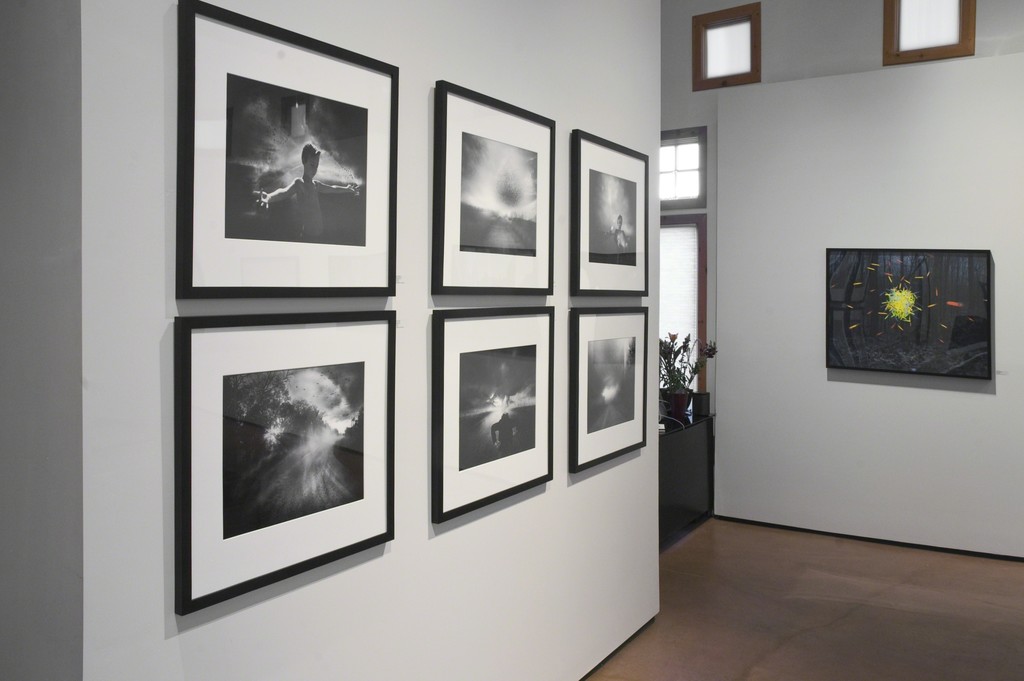 Images by Angela Bacon-Kidwell and Thomas Jackson installed in photo-eye Gallery's main room. Images by Angela Bacon-Kidwell and Thomas Jackson installed in photo-eye Gallery's main room.