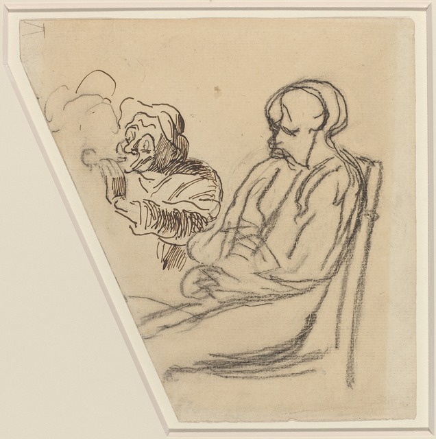 Honoré Daumier, ‘The Smoker’, National Gallery of Art, Washington, D.C.