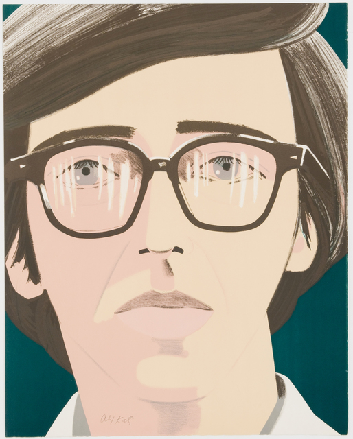 Alex Katz, ‘Portrait of a Poet: Kenneth Koch’, 1970, Brooke Alexander, Inc.