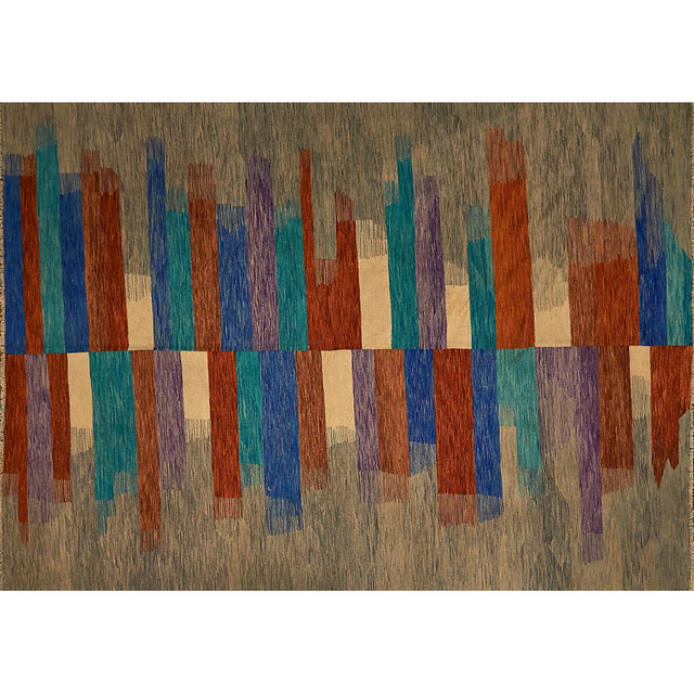 ‘Contemporary Flatweave Rug’, Rago/Wright