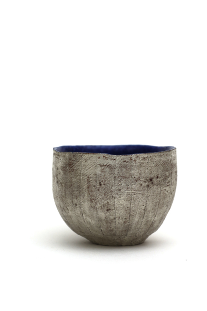 Yasushi Fujihira, ‘Tea bowl with silver and lapis glaze’, 2018, Ippodo Gallery