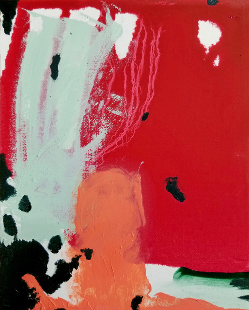 Daniel Martin Sullivan, ‘Unable to Rest’, 2020, Painting, Oil and Pigment Stick on Panel, The Art House