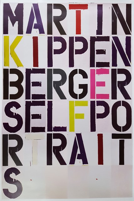 Christopher Wool, ‘CHRISTOPHER WOOL X MARTIN KIPPENBERGER: SELF PORTRAIT, EXHIBITION POSTER’, 2005, Arts Limited