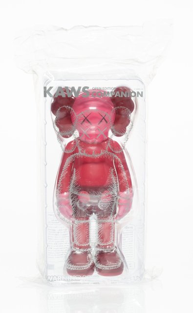 KAWS, ‘Companion (Blush)’, 2016, Sculpture, Painted cast vinyl, Heritage Auctions