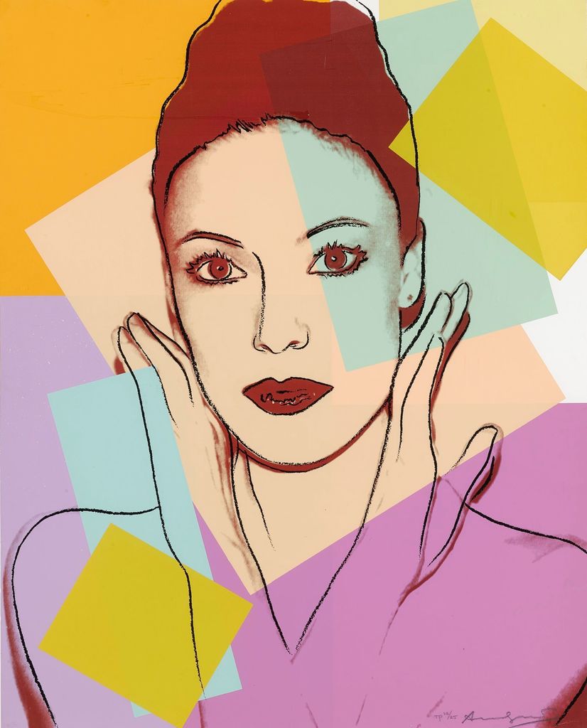 Andy Warhol - KAREN KAIN (F. & S. IIB. 236)