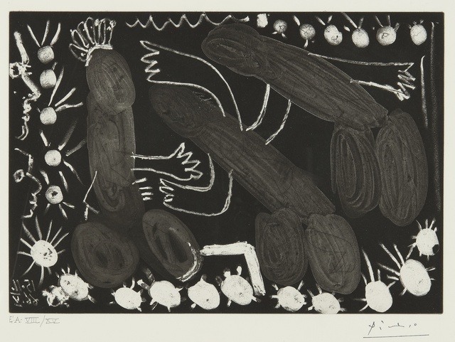 Pablo Picasso, ‘Untitled: 15 Novembre 1966 V (B. 1417)’, Print, Aquatint and etching, Sotheby's