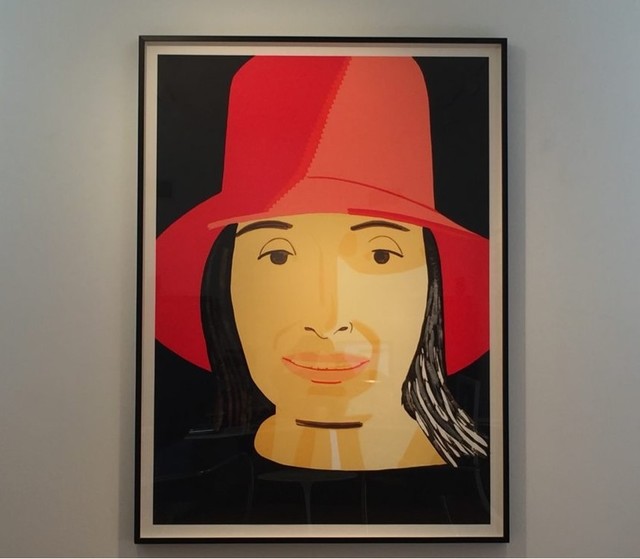 Alex Katz, ‘Red Hat Ada’, 2015, Frank Fluegel Gallery